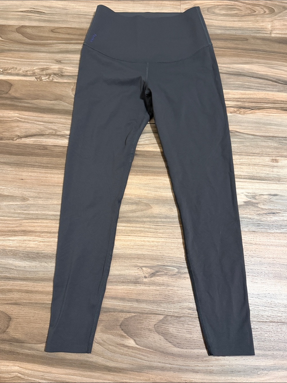 Fanka Body Sculpt 7/8 Leggings Gray Compression Velvet Pockets Women’s M